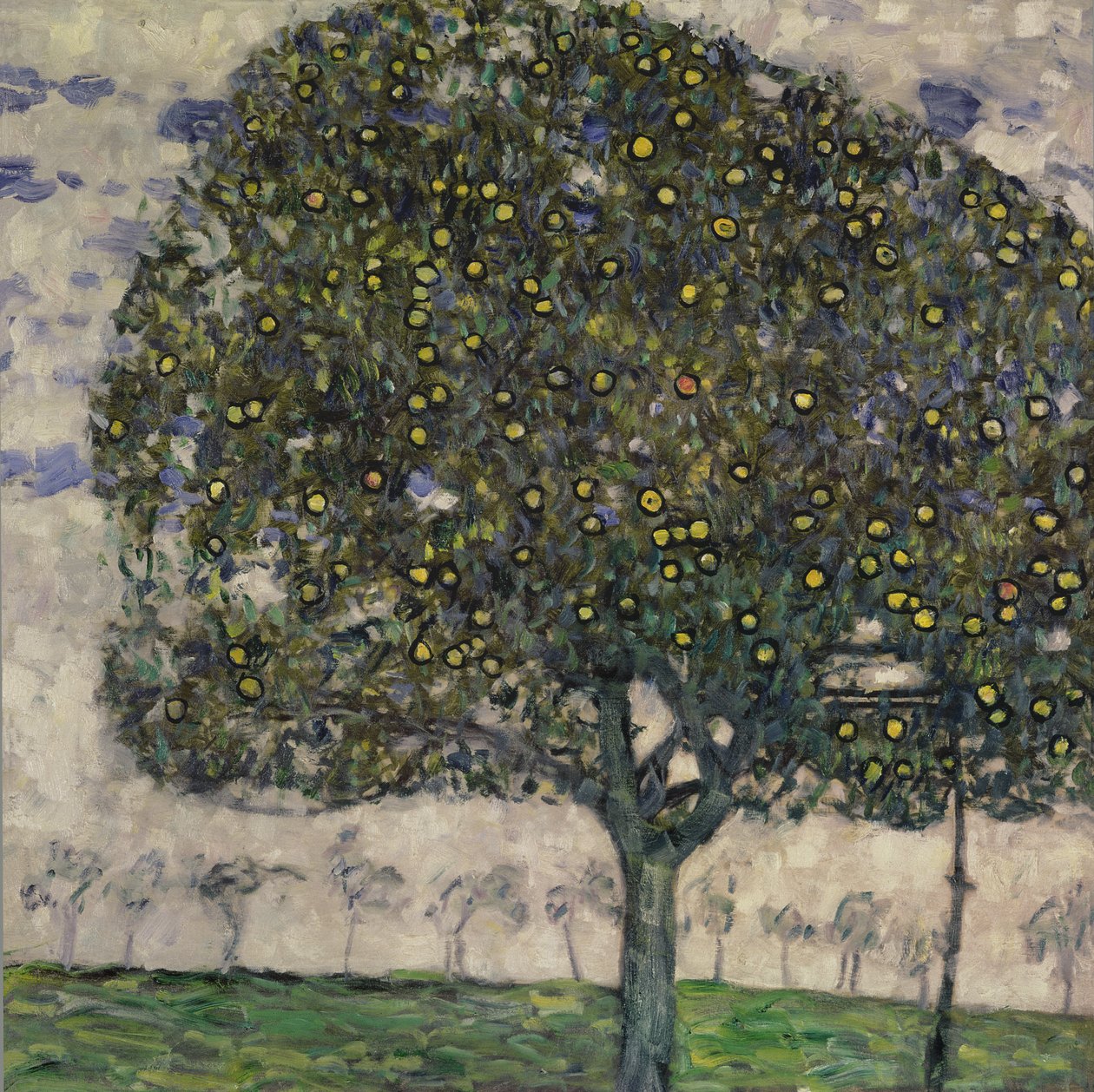 De Appelboom II, 1916 door Gustav Klimt