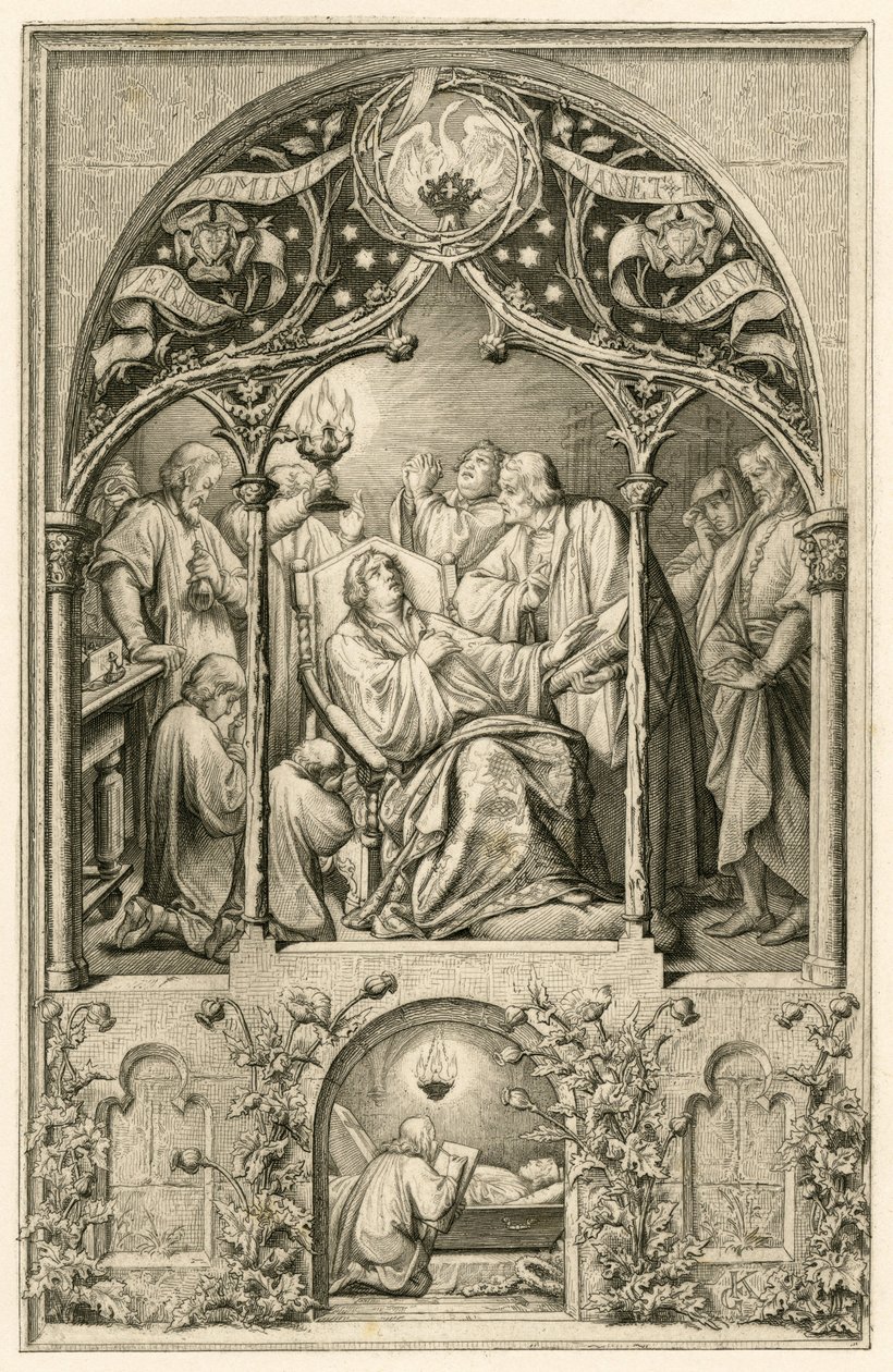 De dood van Maarten Luther, Luther
