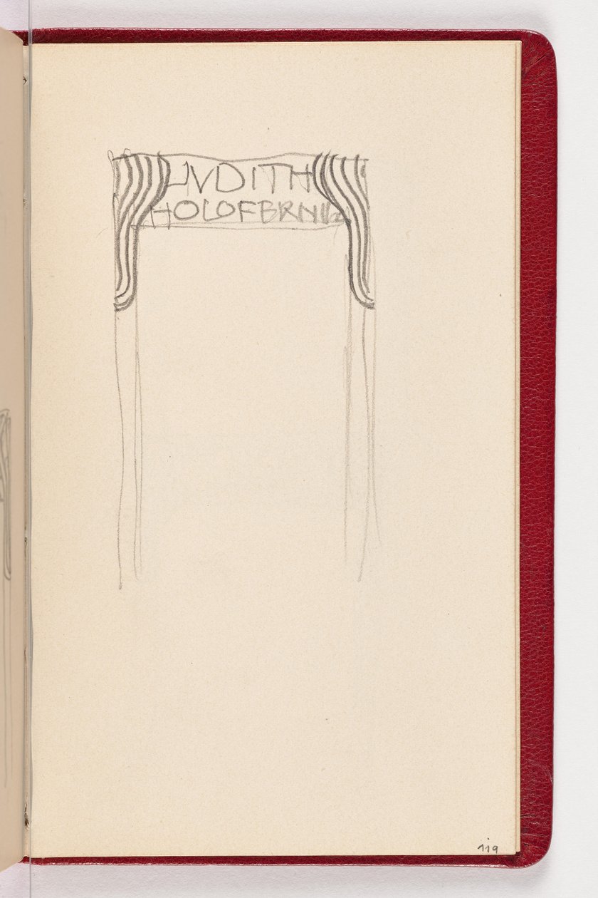 Pagina 119 door Gustav Klimt