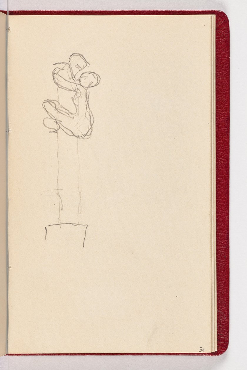 Pagina 51 door Gustav Klimt