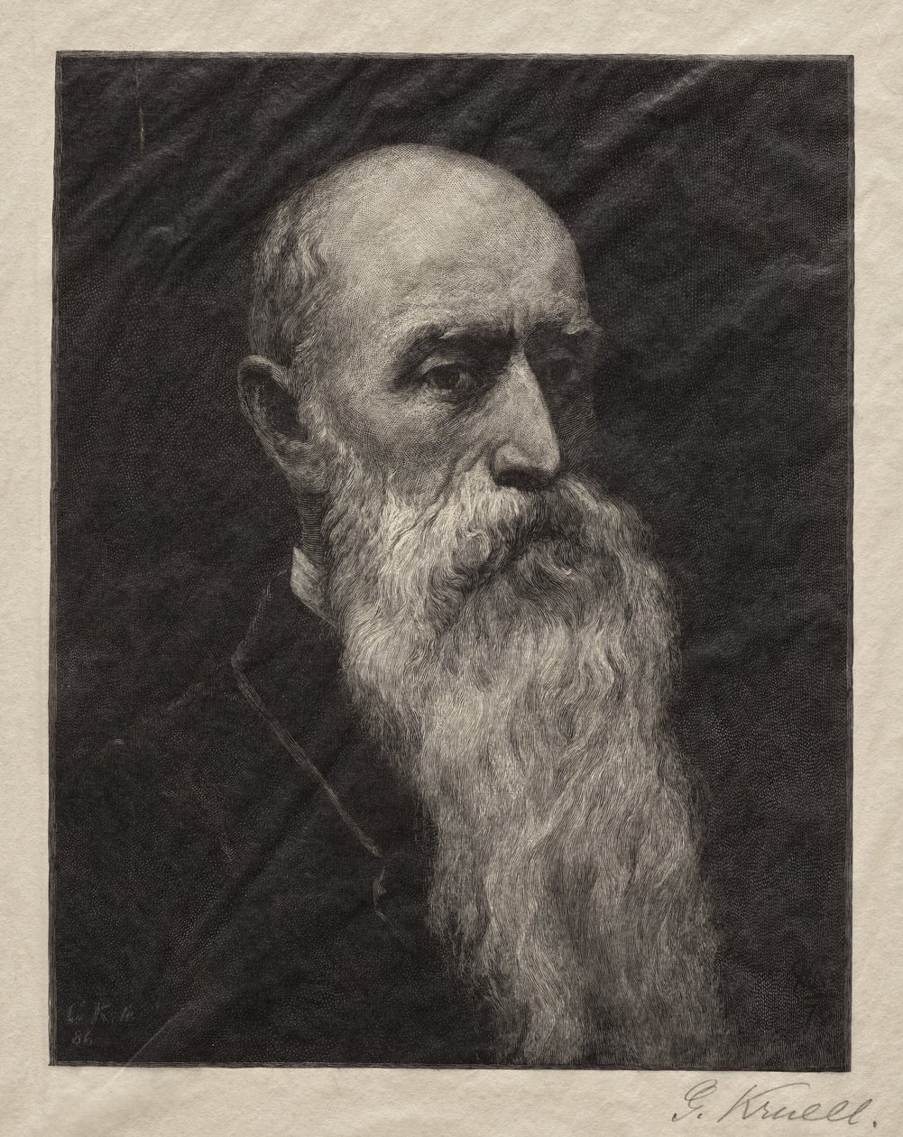 William Morris Hunt door Gustav Kruell