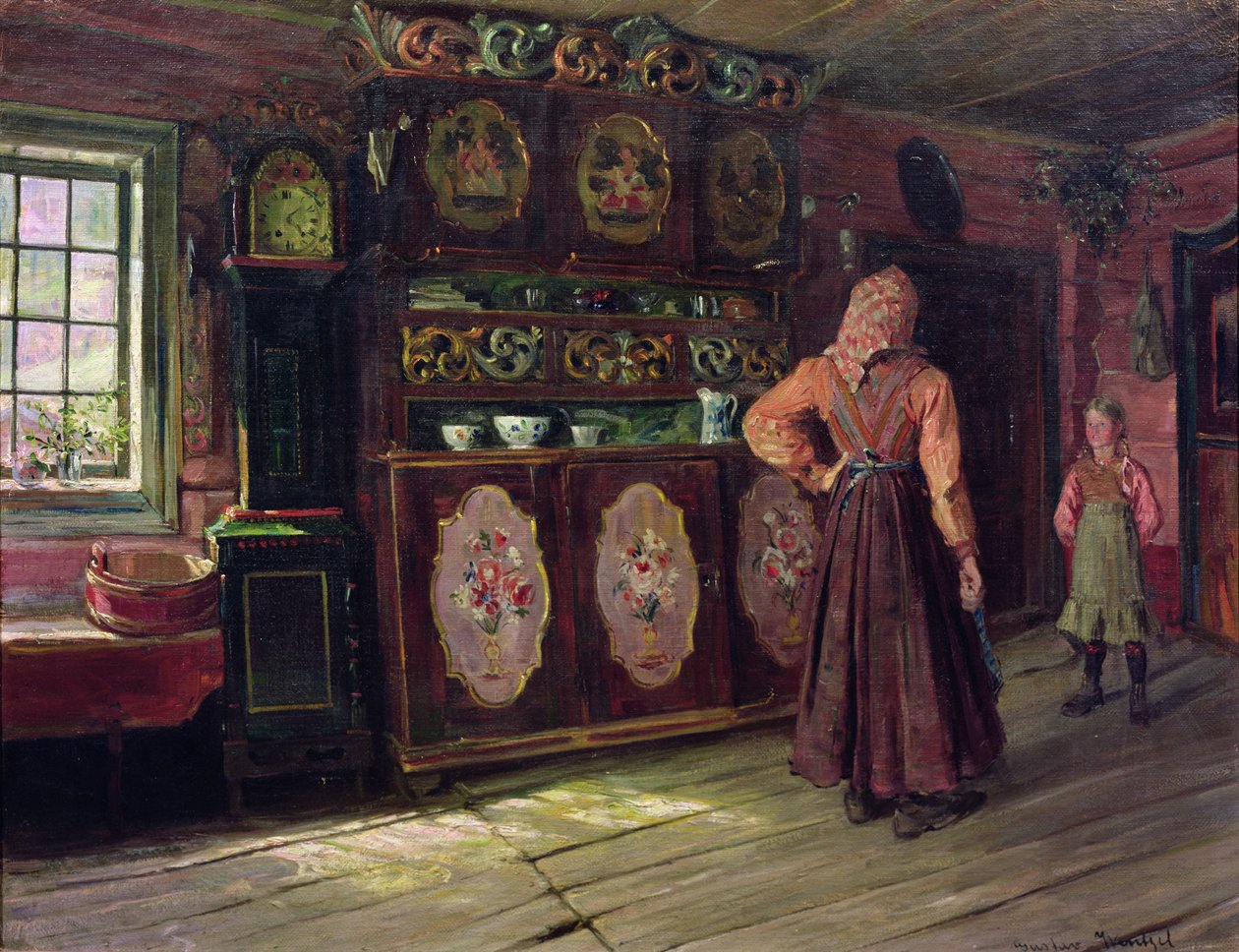 De Lezing door Gustav Wentzel