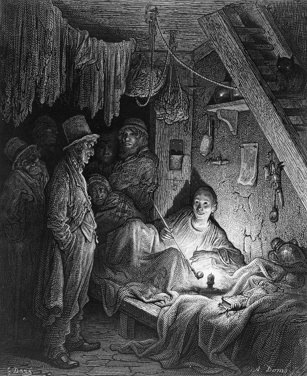Opium Roken - De Kamer van de Lascar, scène uit 