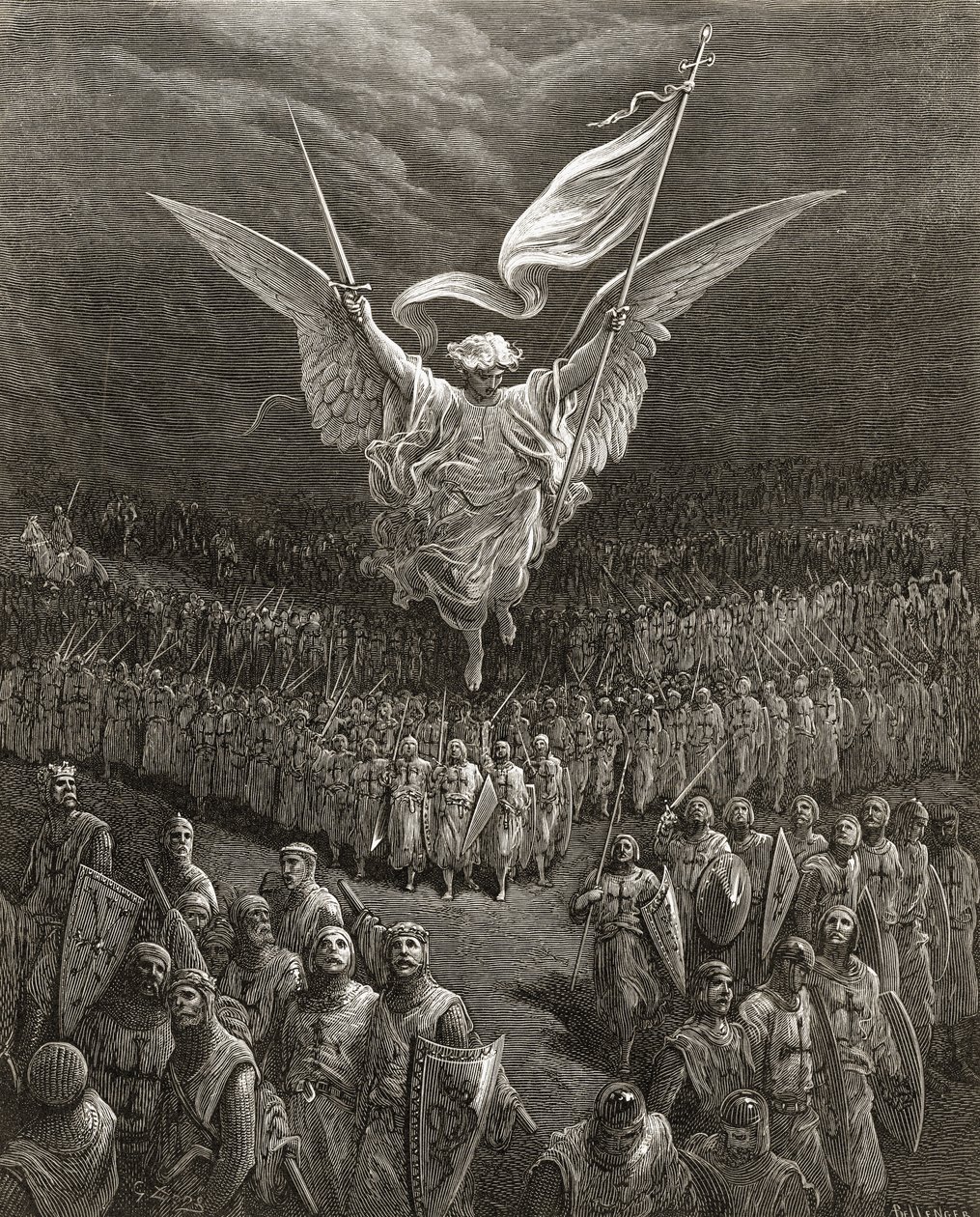 De weg naar Jeruzalem, illustratie uit 