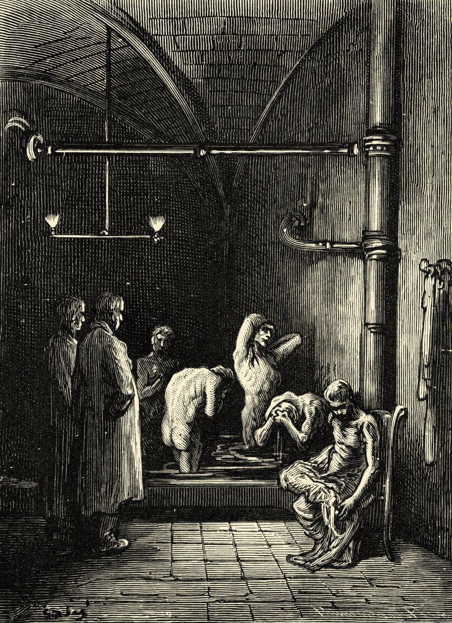 Het huis van de voddenkoopman, Coulston Street, Whitechapel door Gustave Dore