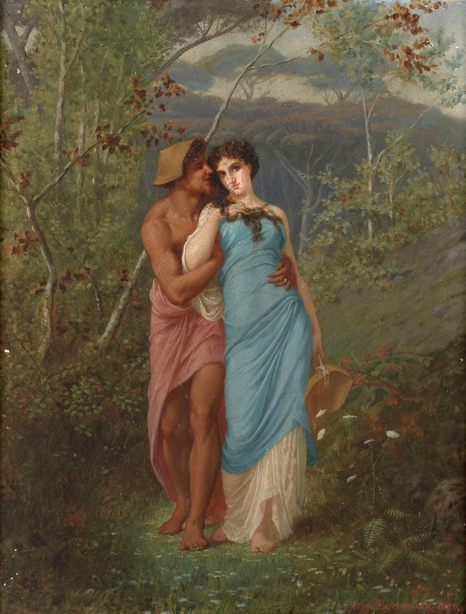 Galatea en de herder Acis door Gustave Boulanger