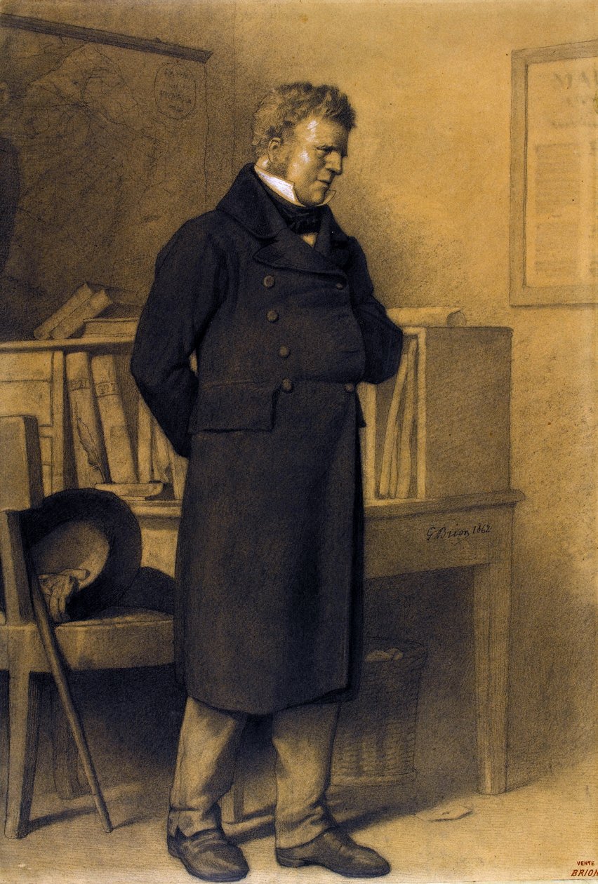 Monsieur Madeleine van Gustave Brion door Gustave Brion