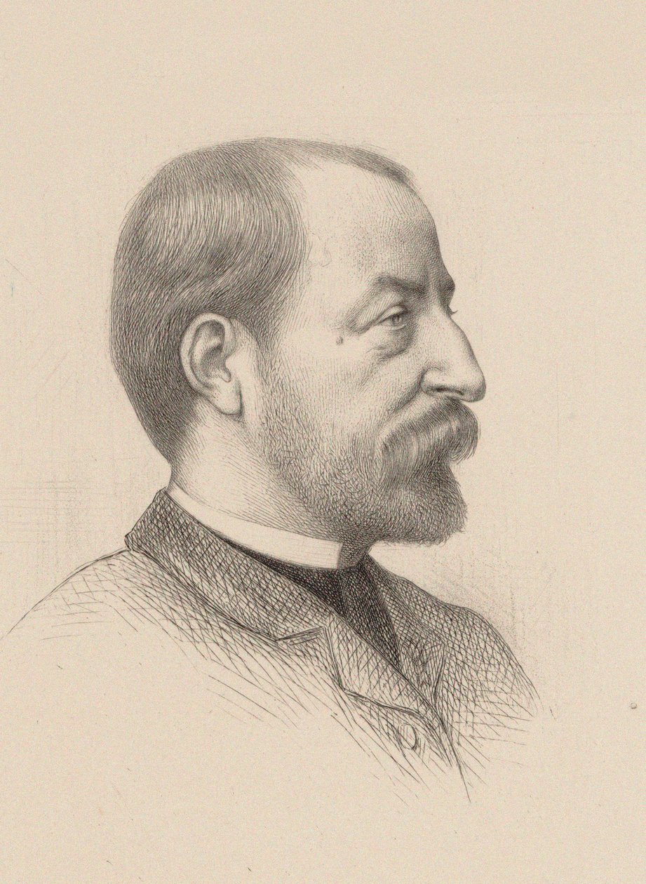 Portret van de componist Camille Saint-Saëns 1835-1921, 1884 door Gustave Clarence Rodolphe Boulanger