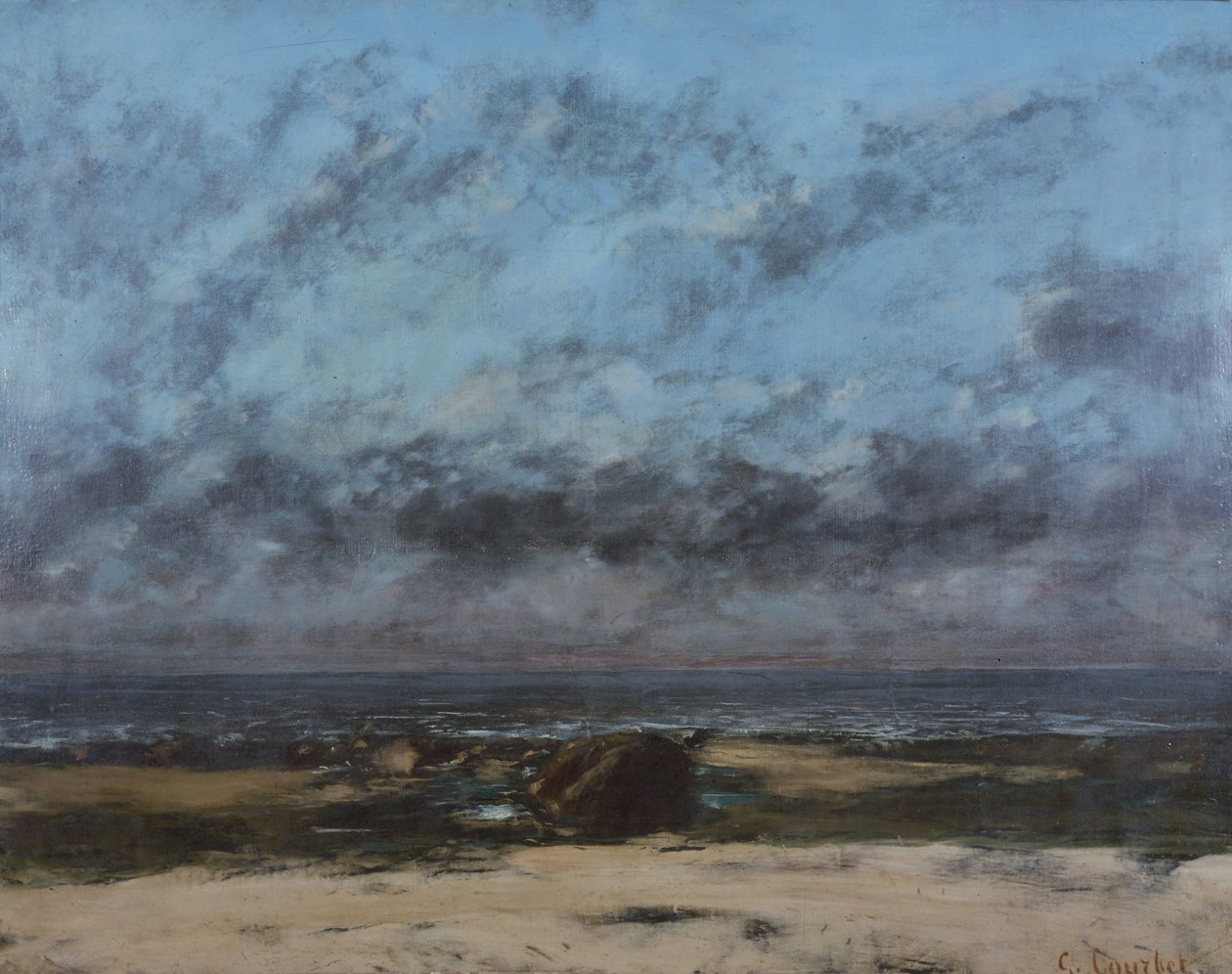 Eeuwigheid door Gustave Courbet