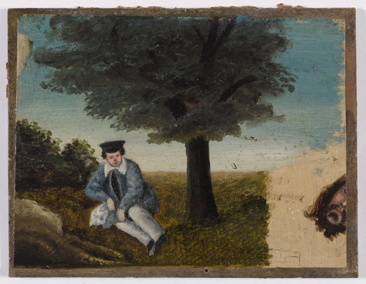Frans: Autoportrait de Gustave Courbet à l