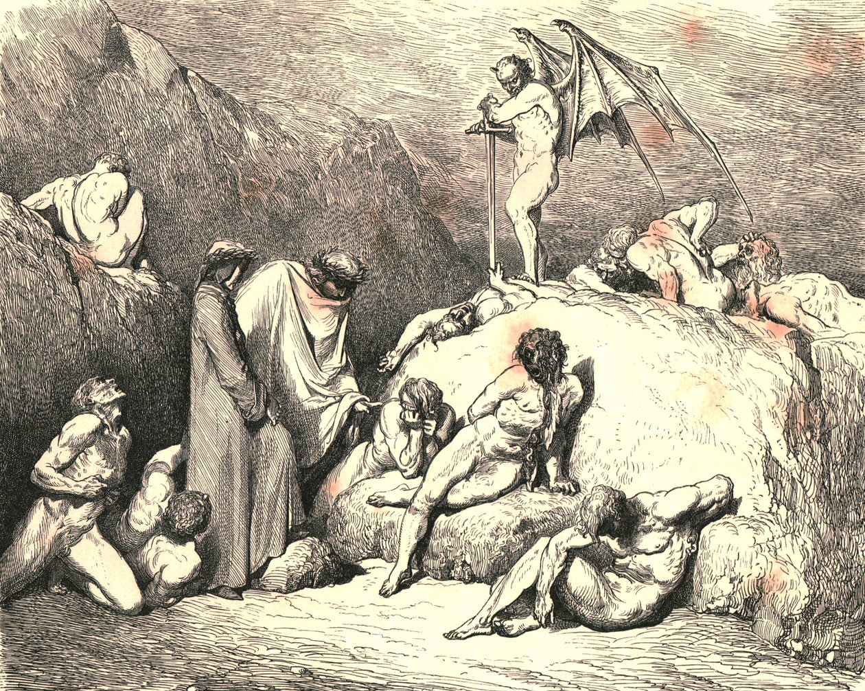 Herinner Piero van Medicina, als je terugkeert, ca. 1890 door Gustave Dore