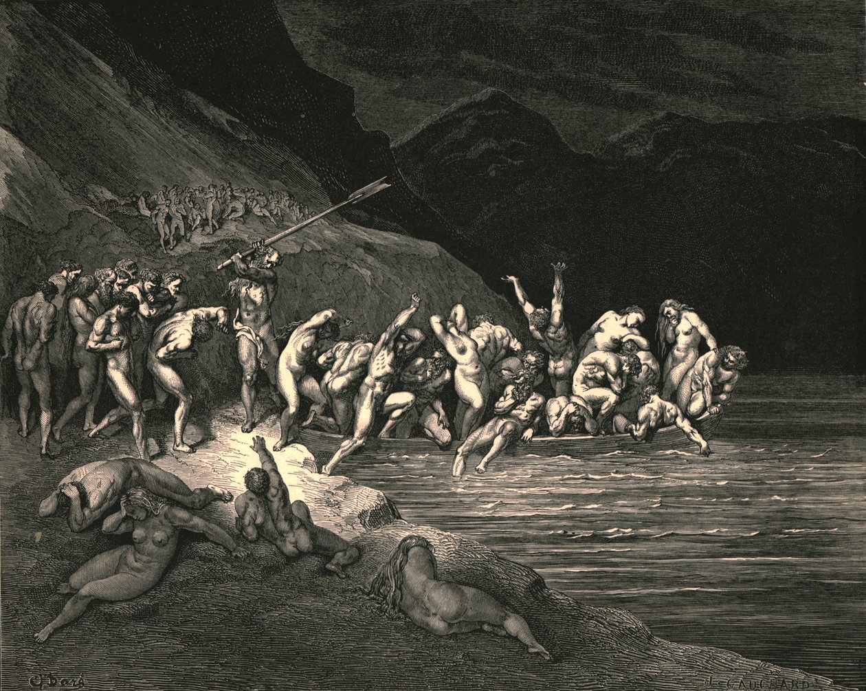 Op dezelfde manier Adams slechte kroost door Gustave Dore