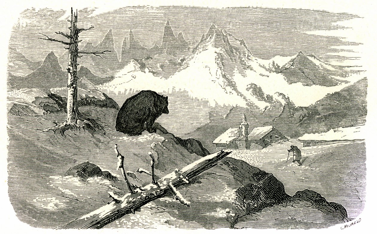 Gravure door Gustave Doré ter illustratie van het boek 