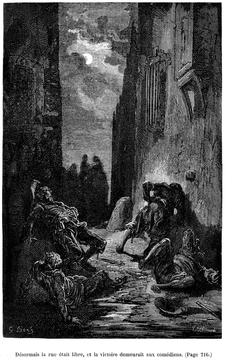 Illustratie door Gustave Doré voor Théophile Gautier