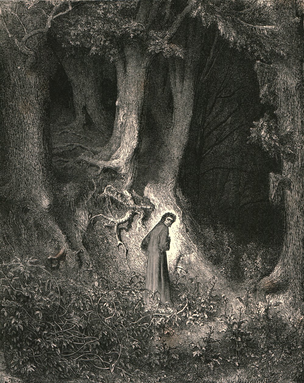 In het midden van dit ons sterfelijk leven, ca. 1890 door Gustave Dore