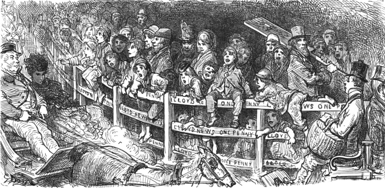 Op de weg door Gustave Dore