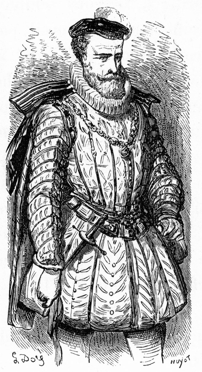 Sully (Maximiliaan van Béthune, Baron de Rosny, Hertog van Sully) door Gustave Dore