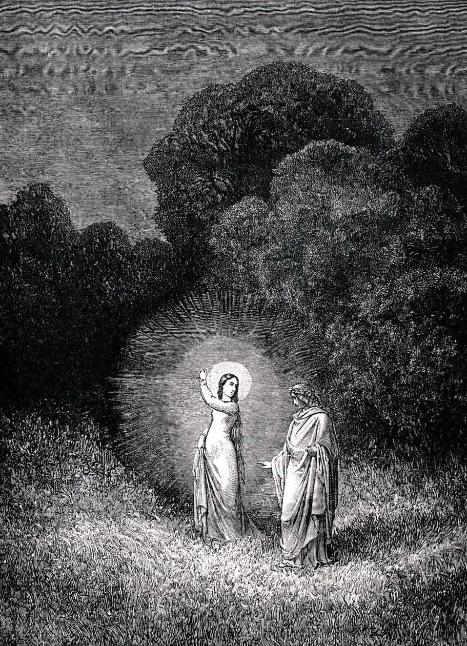 De Goddelijke Komedie Hel door Gustave Dore