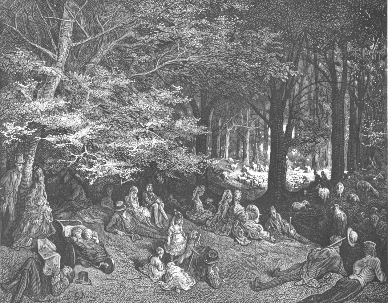 Onder de bomen - Regent