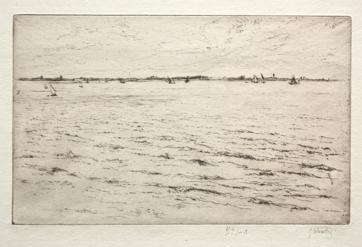 L. Th. de la Ris gezien vanaf de Pallice door Gustave Leheutre