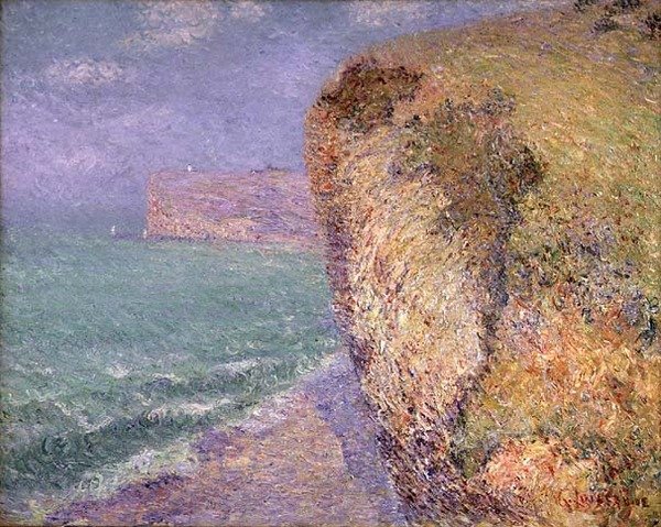 Kliffen bij Grainval door Gustave Loiseau