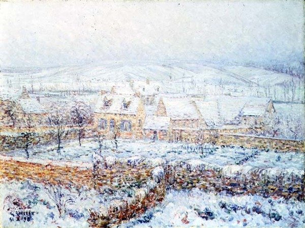 Vallei van de Seine door Gustave Loiseau