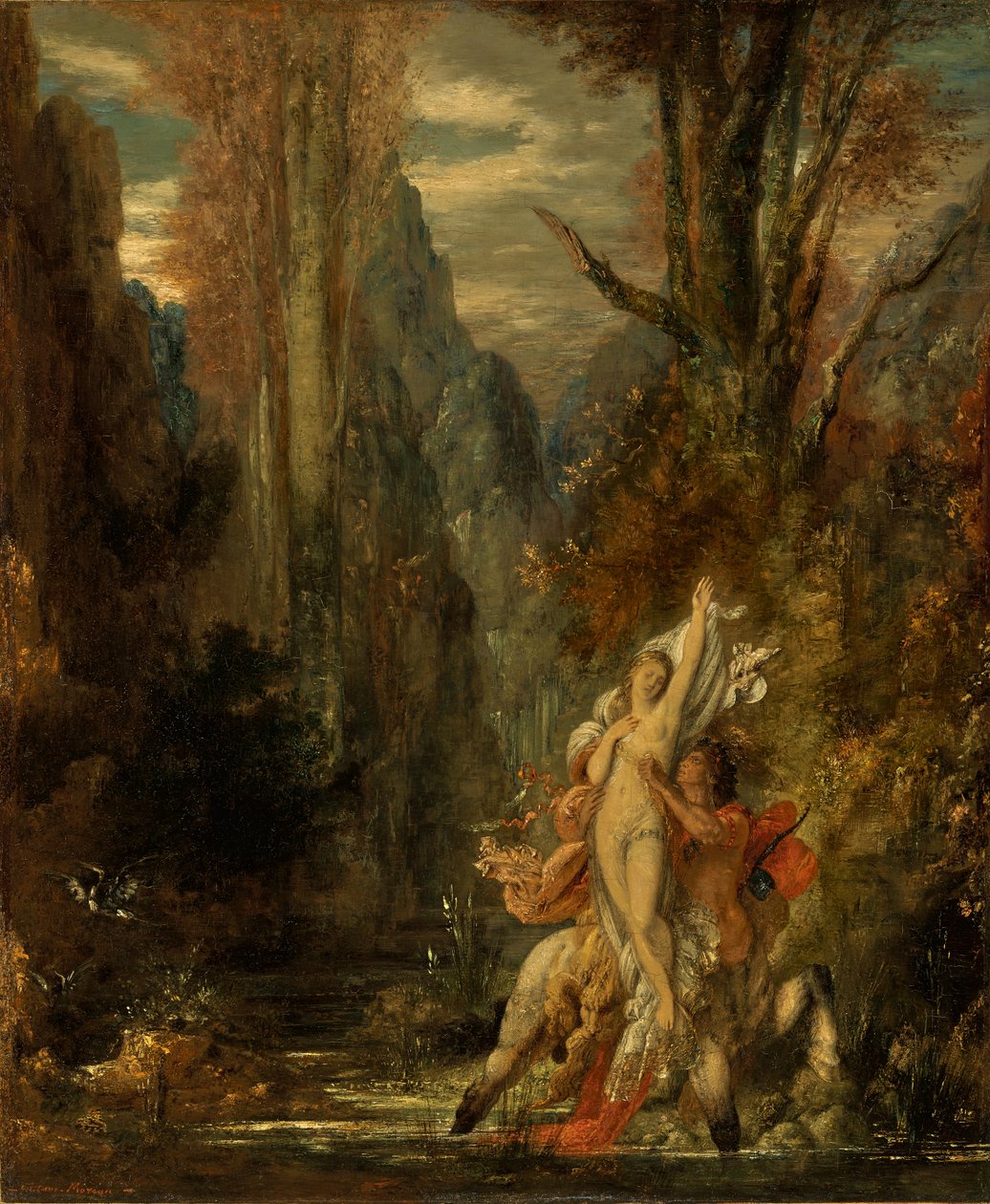 Dejanira (Herfst) door Gustave Moreau