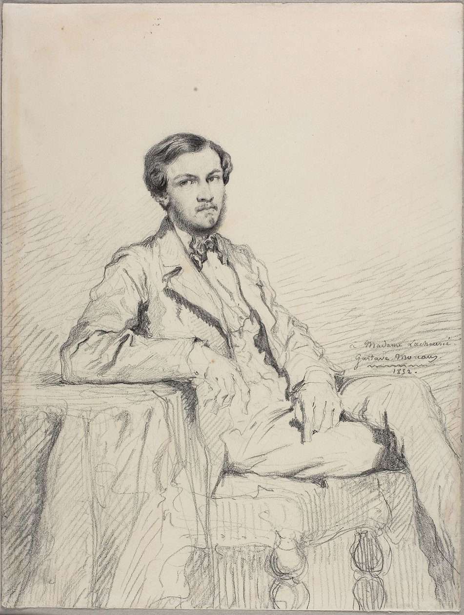 Portret van Eugène Lacheurié door Gustave Moreau