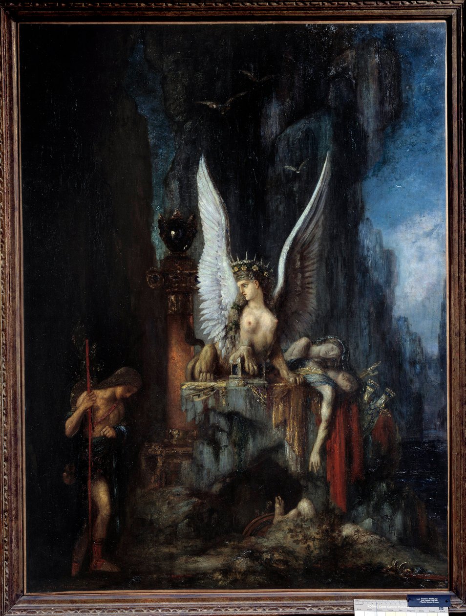 Oedipus voor de sfinx door Gustave Moreau