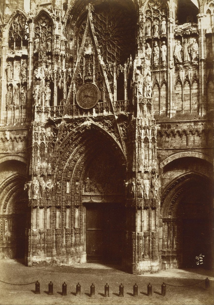 Kathedraal van Reims door Gustave de Beaucorps