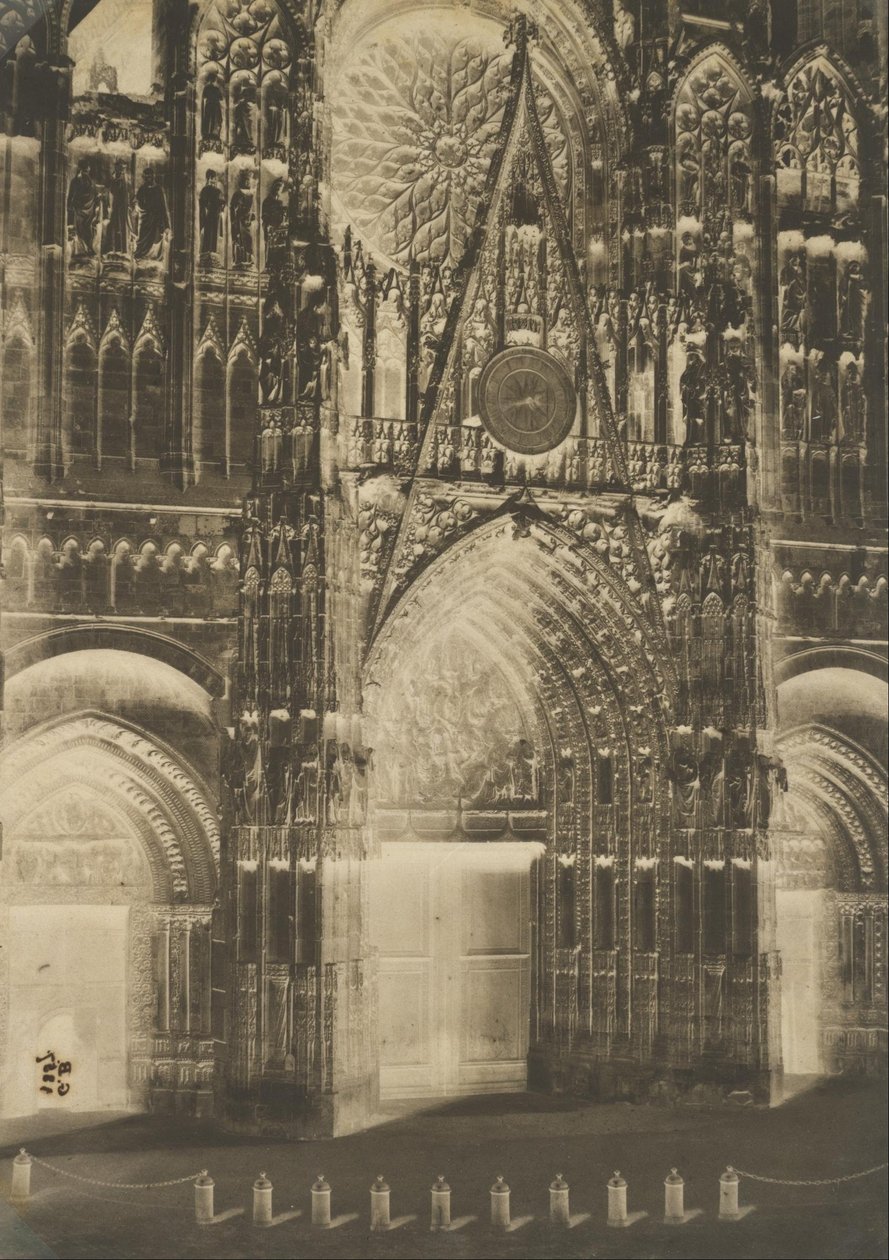 Kathedraal van Reims door Gustave de Beaucorps