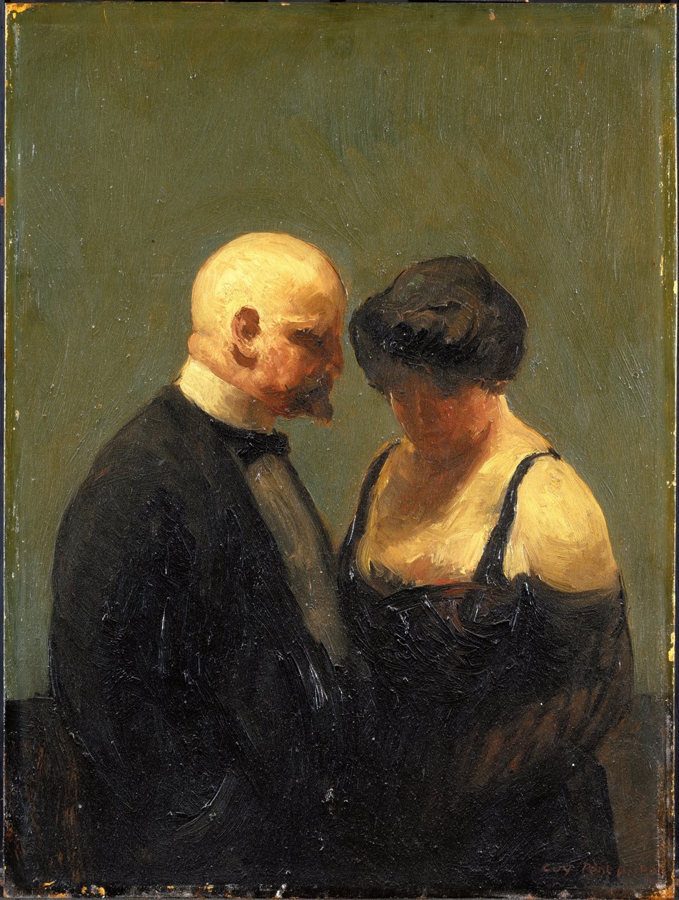 De Confidence Man door Guy Pène du Bois
