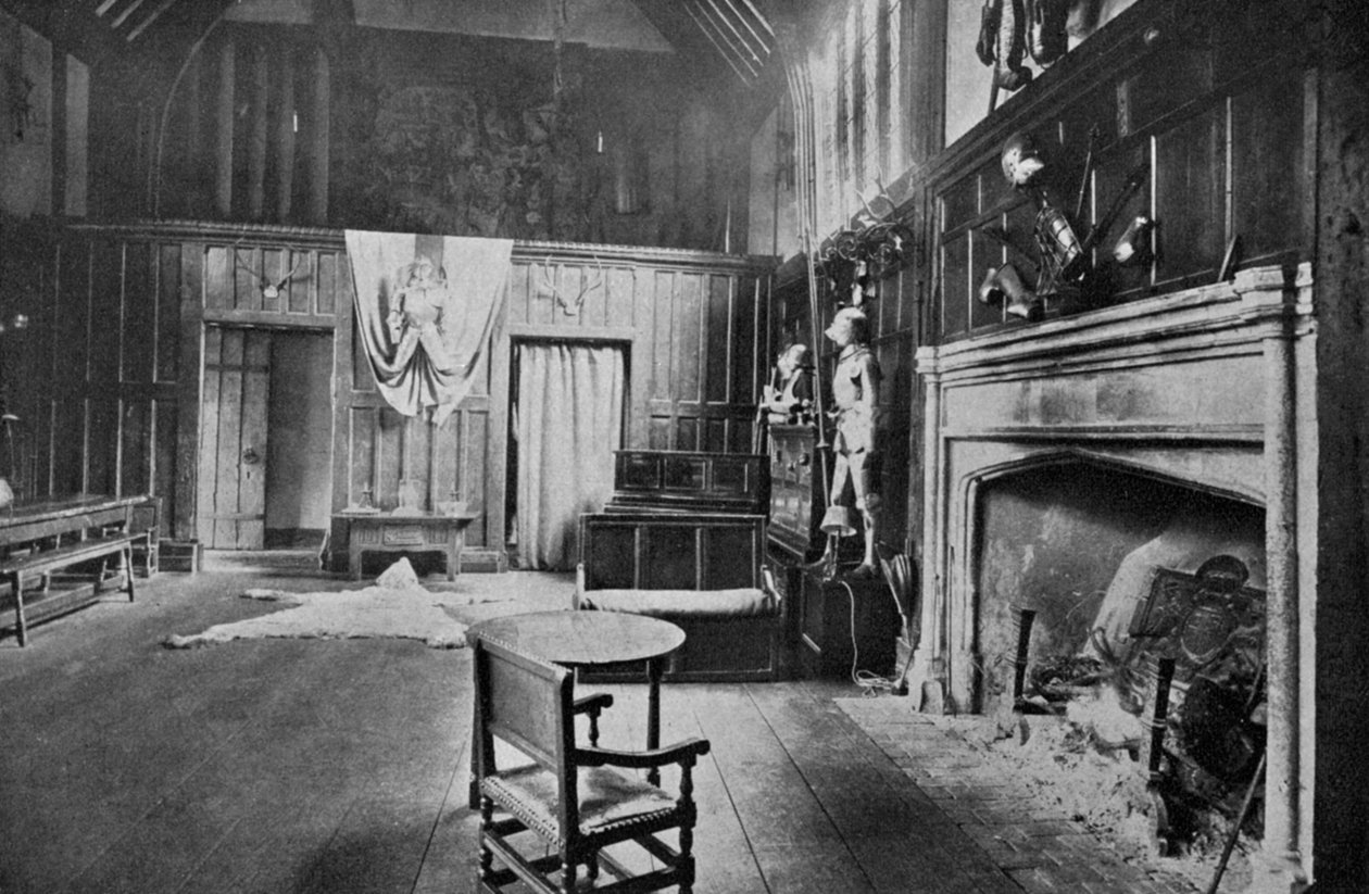De Grote Zaal, Ockwells Manor, 1924-1926 door HN King