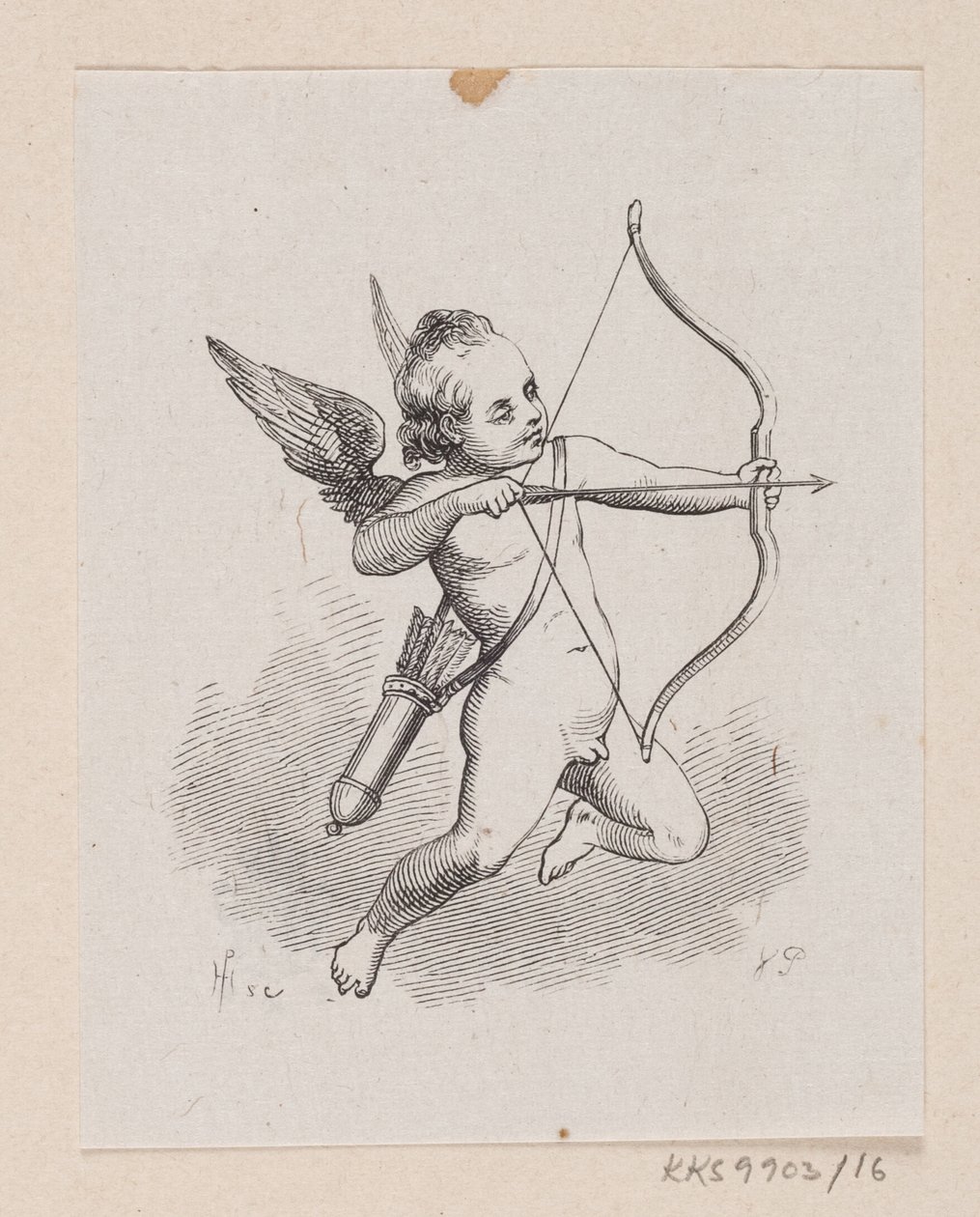 Illustratie voor "De stoute jongen" in H.C. Andersen, "Sprookjes en verhalen", Deel 1 door H.P. Hansen