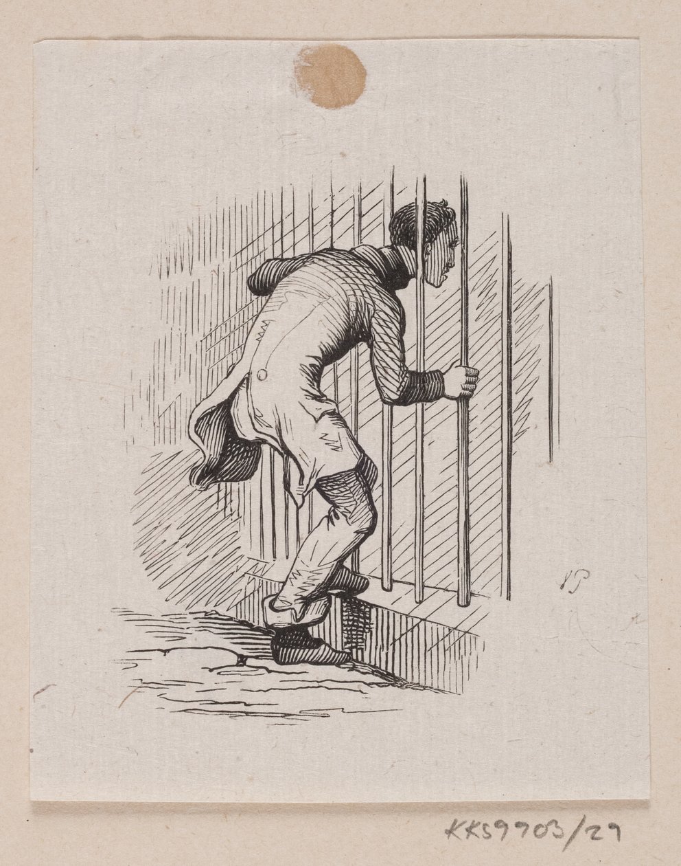Illustratie voor "De Gelukssandalen" in H.C. Andersen, "Sprookjes en Verhalen", Deel 1 door H.P. Hansen