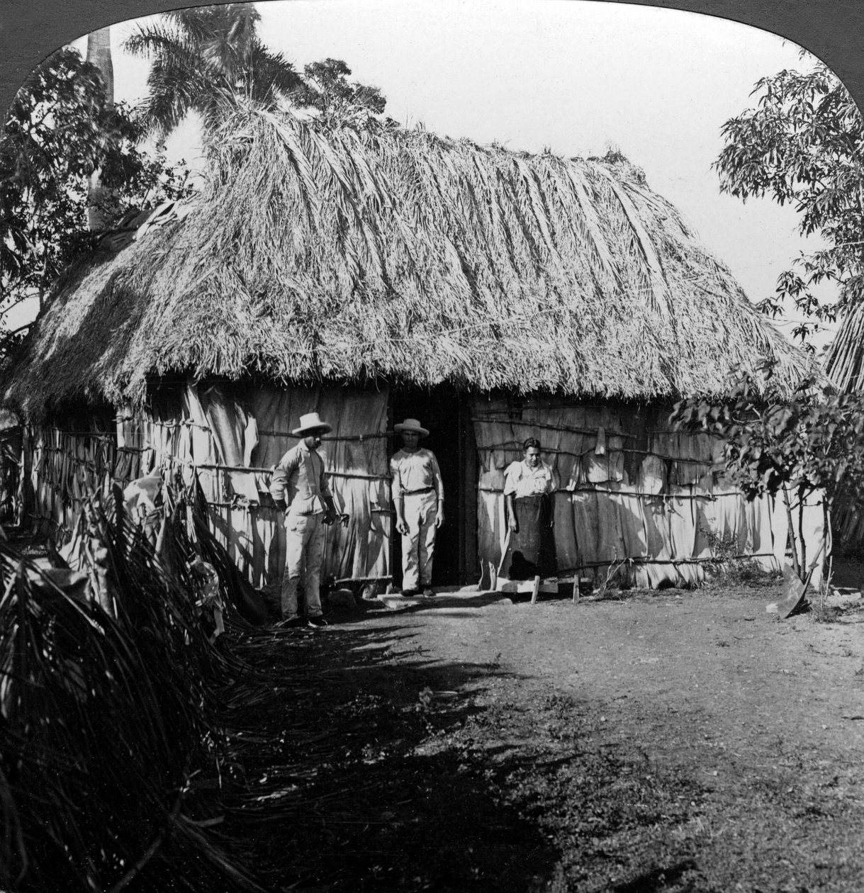 Een huis in het binnenland van het eiland Cuba door H. C. White