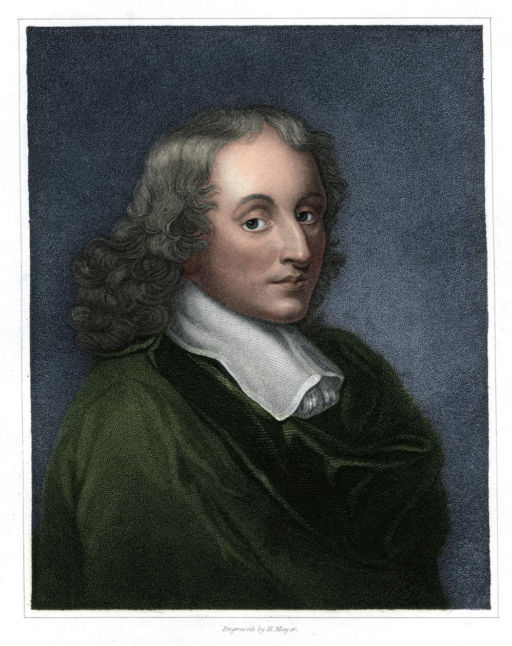 Blaise Pascal, Franse filosoof, wiskundige, natuurkundige en theoloog, 1833 door H Meyer