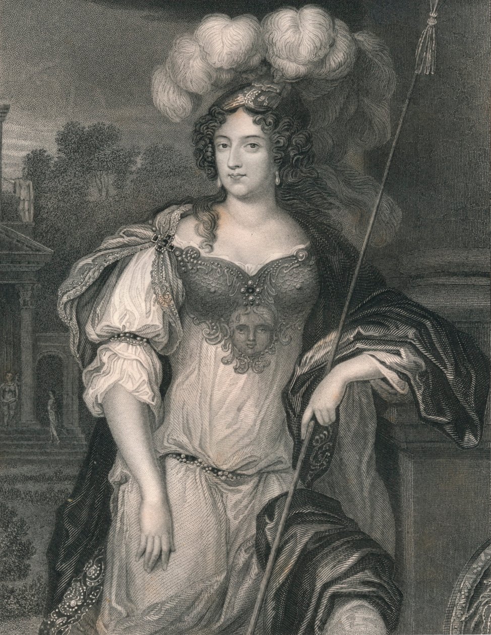 Frances Theresa Stewart, Hertogin van Richmond, midden 19e eeuw door H. Robinson