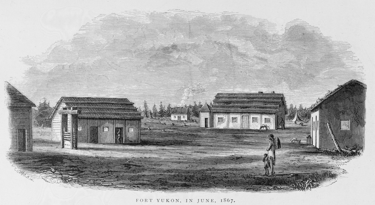 Fort Yukon, juni 1867, uit 