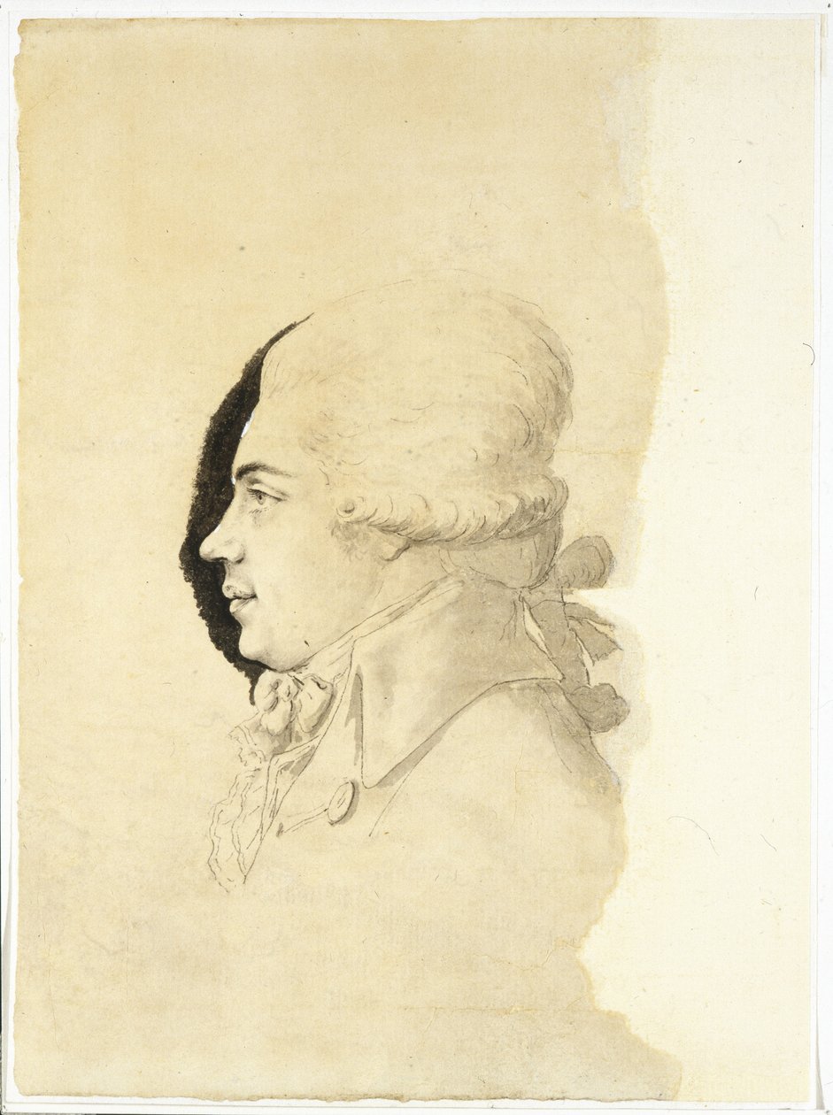 Portret van graaf Nikolay Petrovich Rumyantsev 1754-1826, eind 1780s door Haacke
