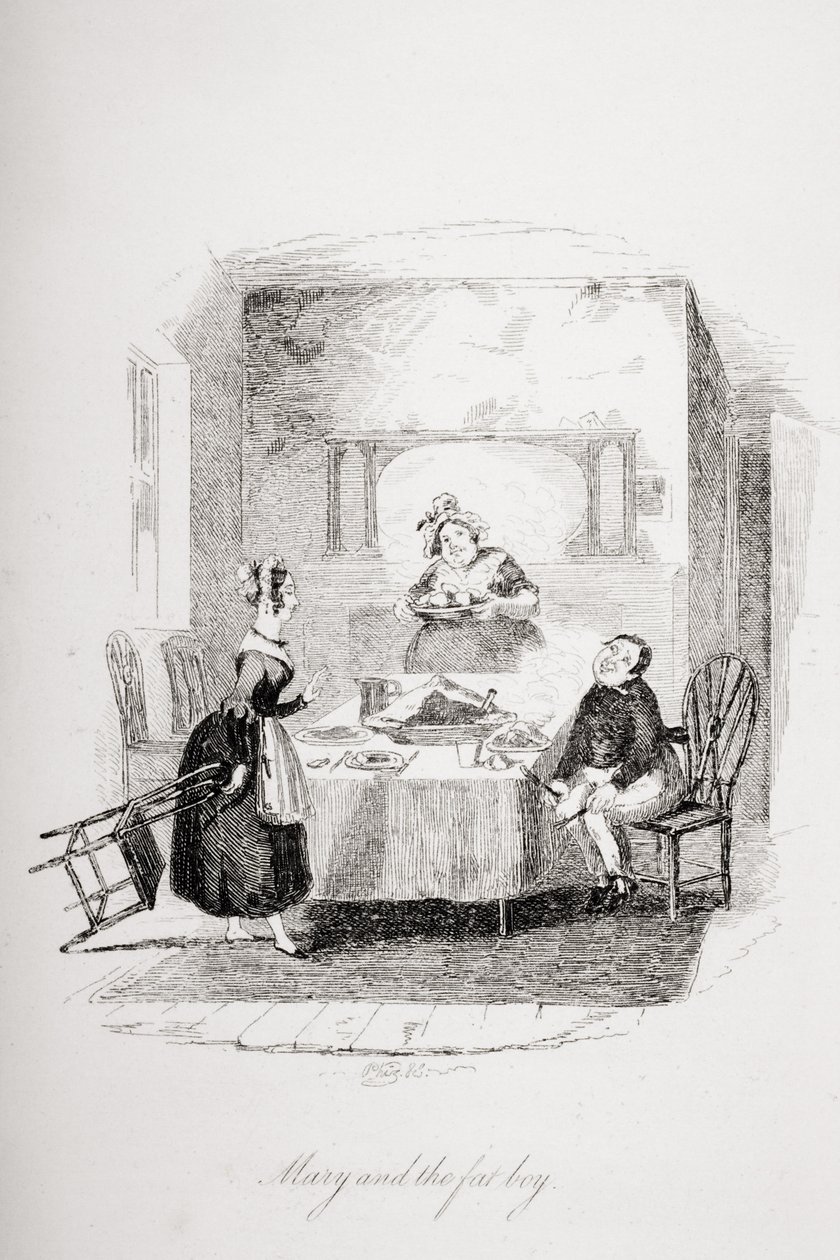 Mary en de dikke jongen, illustratie uit 