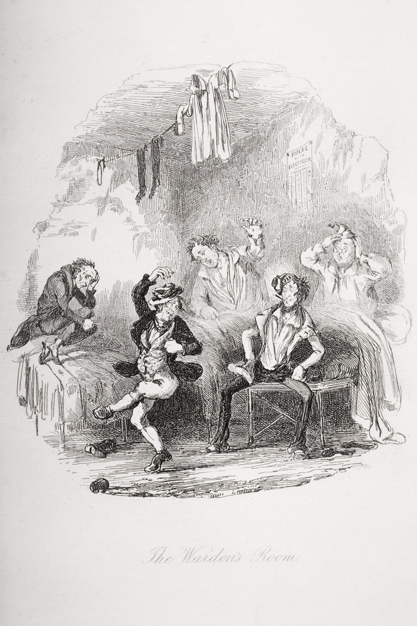 De kamer van de opzichter, illustratie uit 