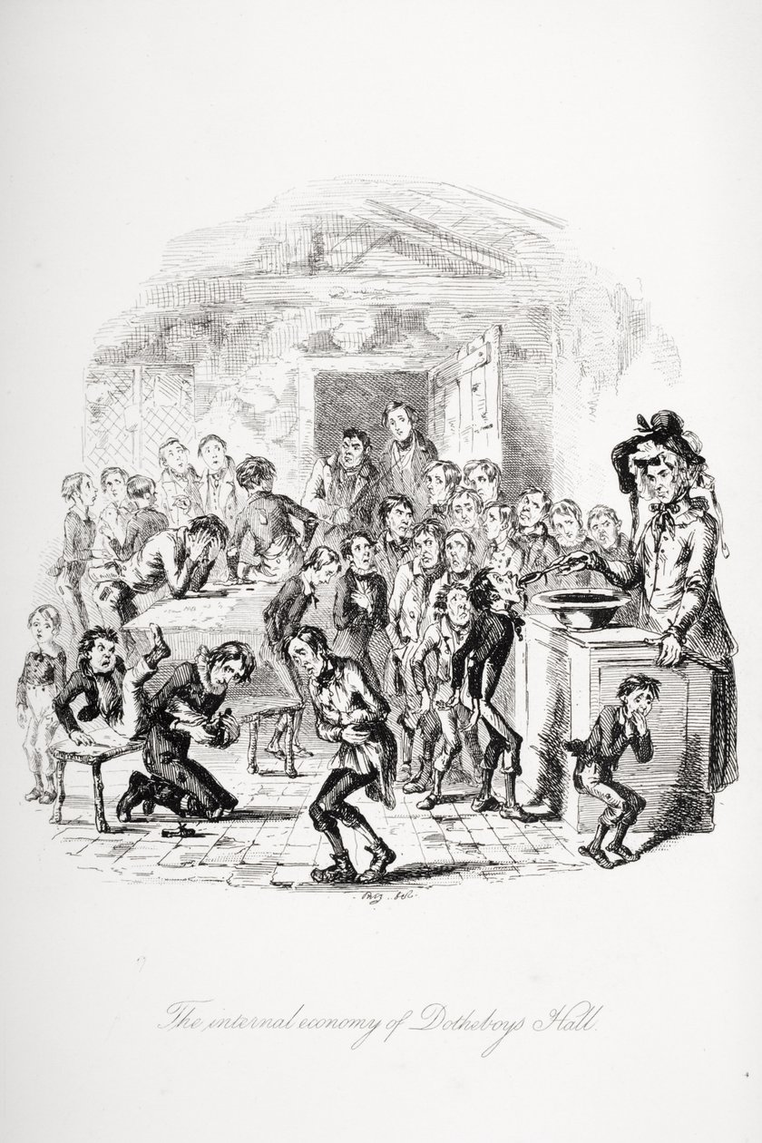Illustratie voor Charles Dickens