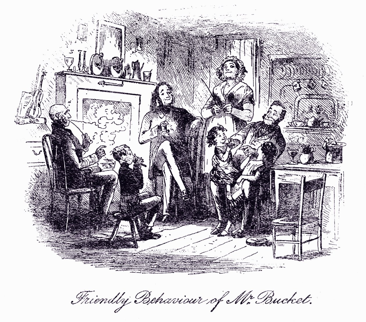 Bleak House door Hablot Knight Browne