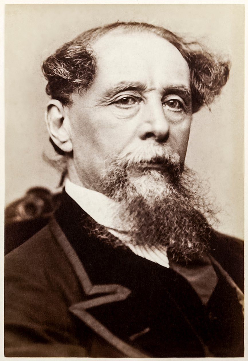 Charles Dickens: Engelse schrijver en populaire Victoriaanse romanschrijver door Hablot Knight Browne