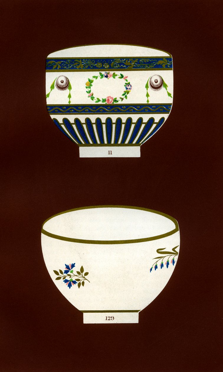 Derby patronen, 1876 door Hall and England