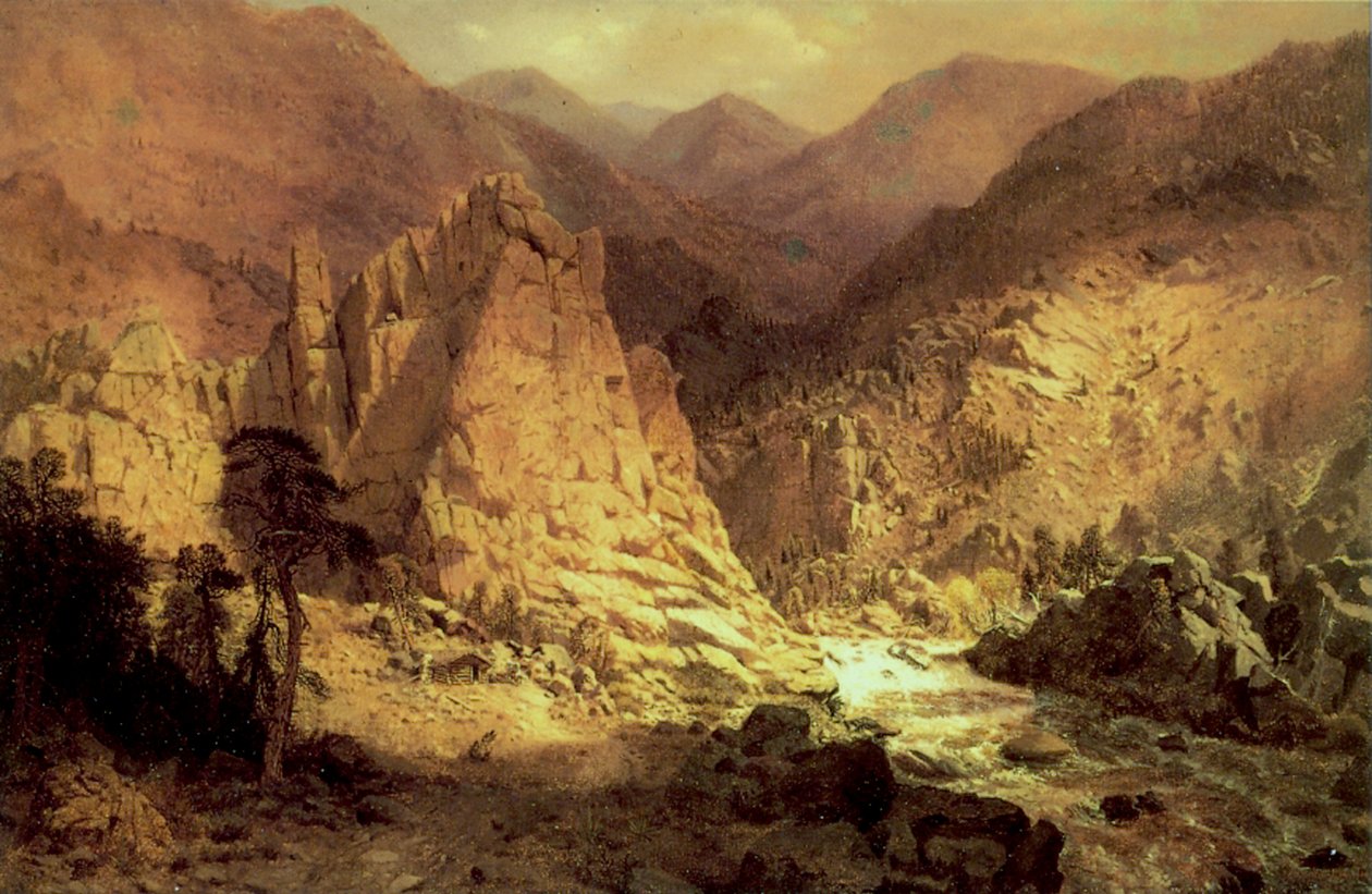 Bronnen van de Rio Grande, 1872-73 door Hamilton Hamilton