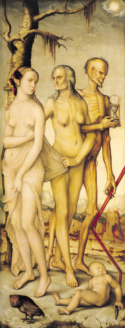 De Drie Leeftijden van de Mens en de Dood door Hans Baldung Grien