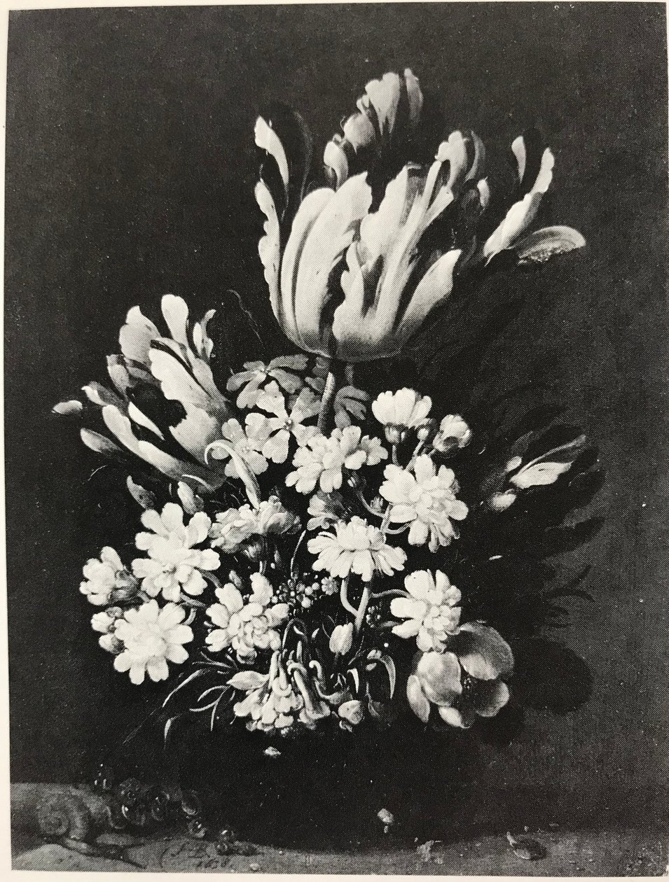 Boeket bloemen door Hans Bollongier