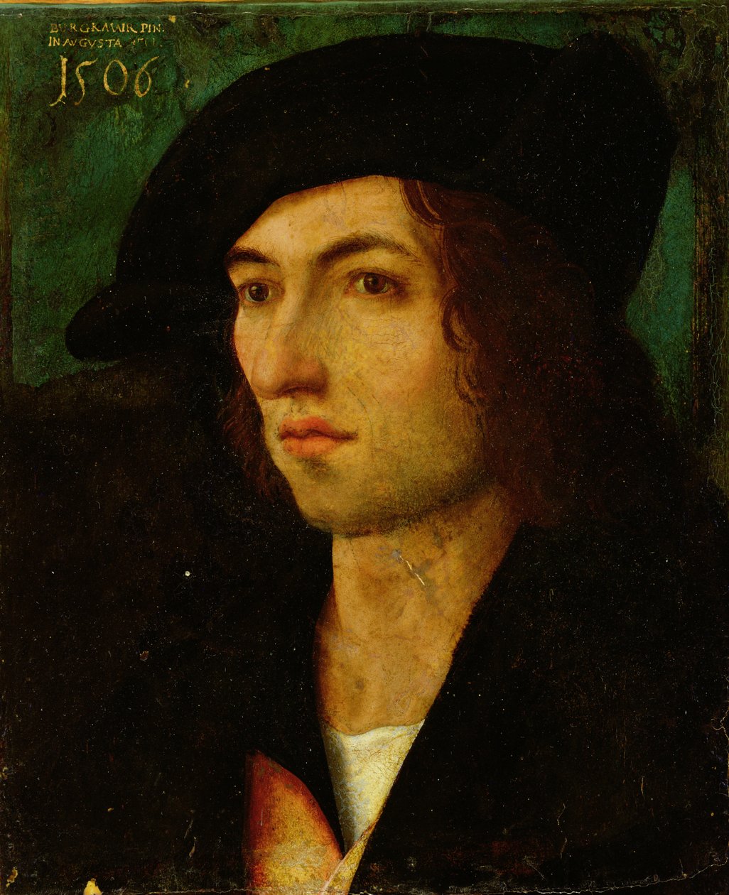 Portret van een man, 1506 door Hans Burgkmair